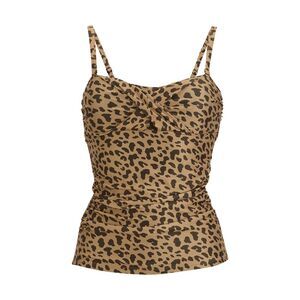 Regatta Womens/Ladies Aceana III Leopard Print Tankini Top / Multicolored